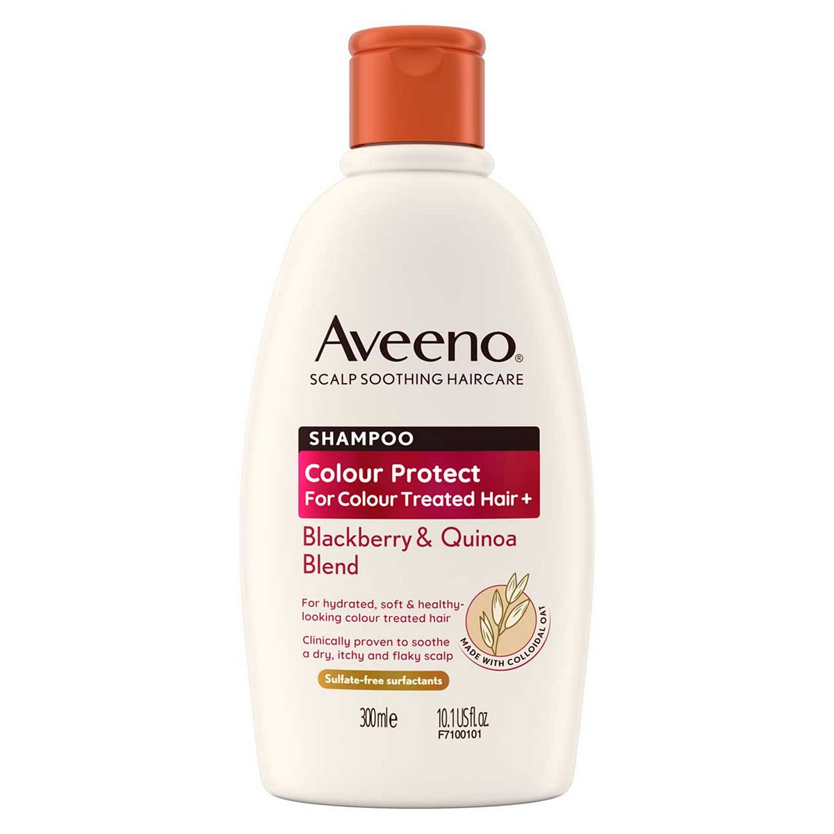 Aveeno Haircare Colour Protect+ Blackberry & Quinoa Blend Shampoo 300ml GOODS Boots   