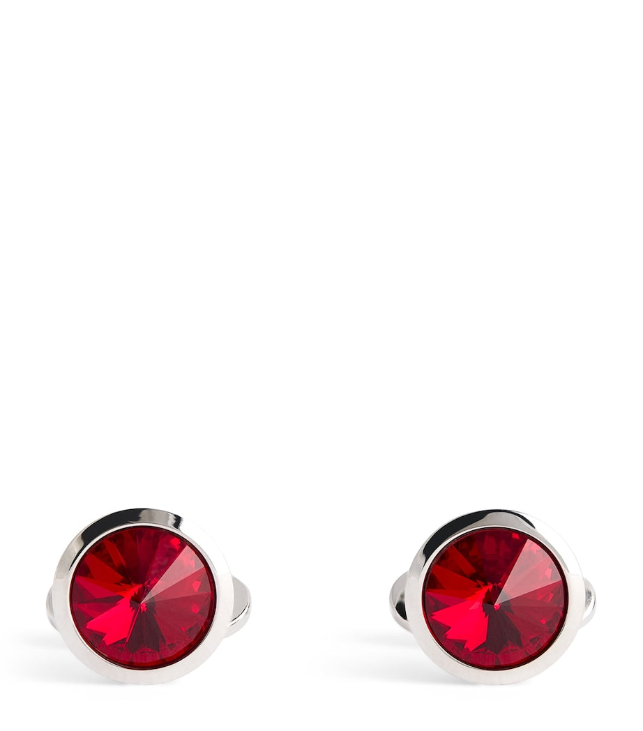 Giorgio Armani sterling silver embellished cufflinks, imported from the UK