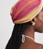 Missoni knot-front stripe turban - British product