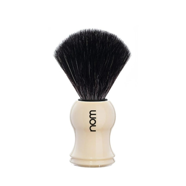 Nom GUSTAV Vegan Fibre Shaving Brush in Black