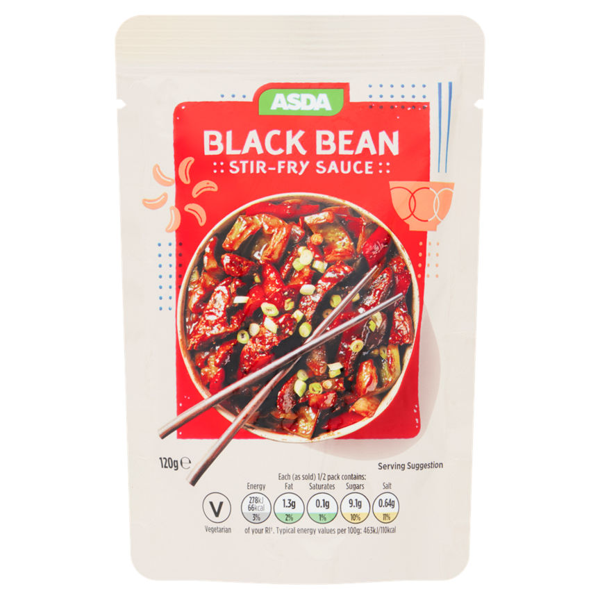 ASDA Black Bean Stir-Fry Sauce 120g GOODS ASDA   