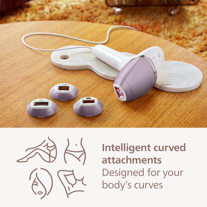 Philips Lumea 8000 IPL device with attachments, UK version