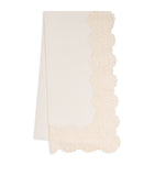 Dea Linen Lace-Trim Elite Table Runner 50cm x 210cm - British product