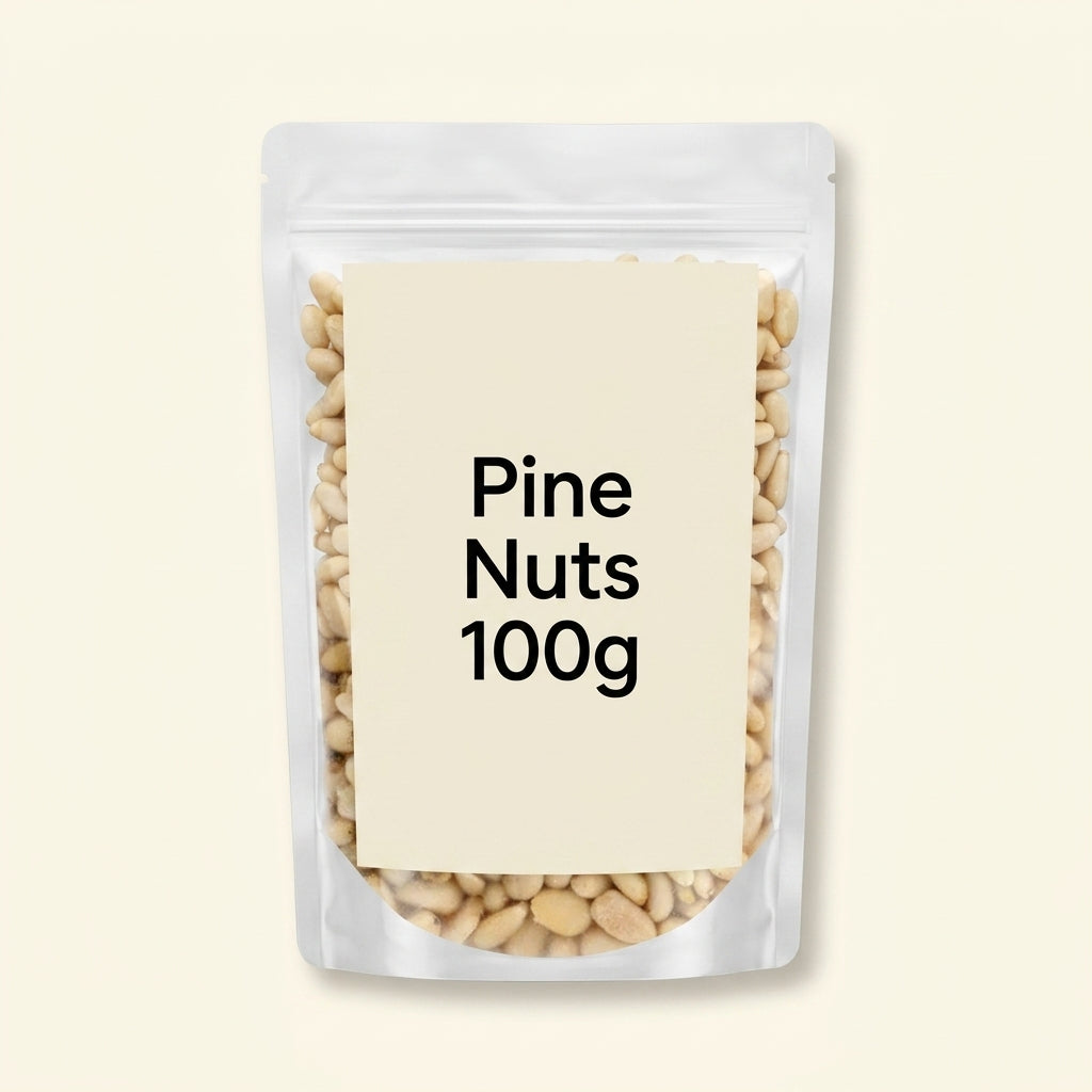 Holland & Barrett pine nuts 100g, UK version