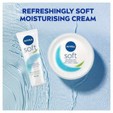 NIVEA Soft Moisturiser Cream for Face, Hands & Body, 300ml GOODS Superdrug   