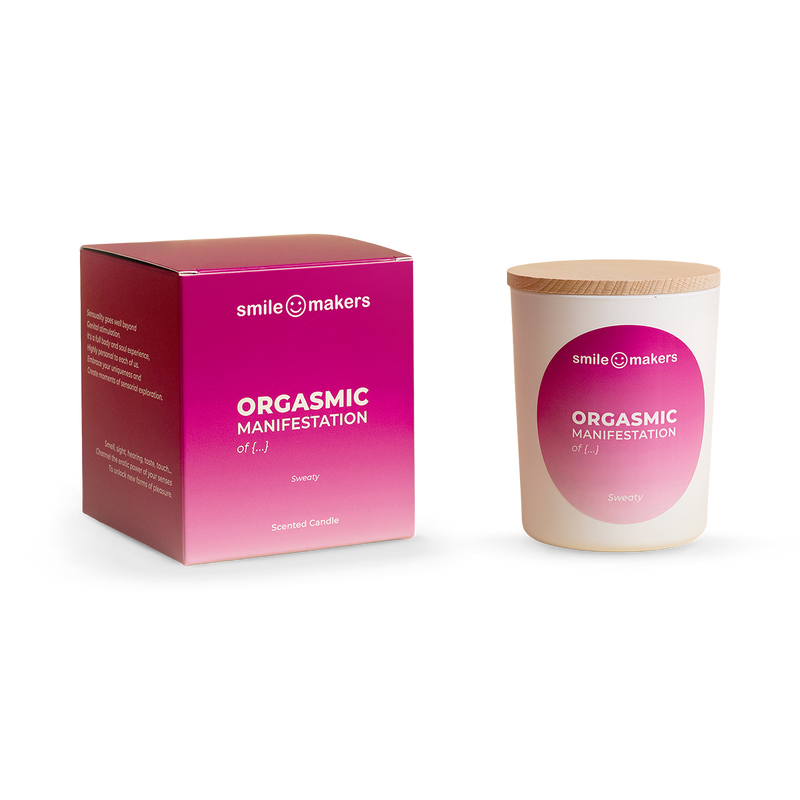 Smile Makers Sweaty Manifestation scented candle 180g - British product