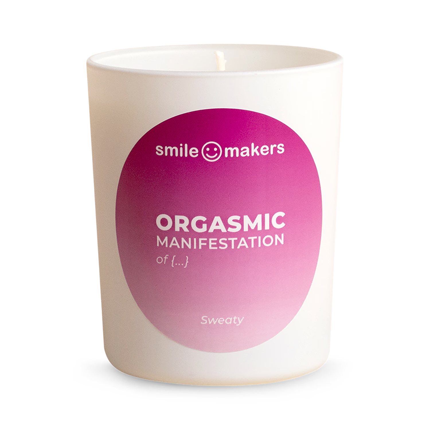 Smile Makers Sweaty Manifestation scented candle 180g - British product