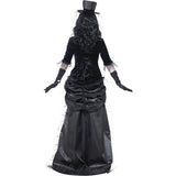 Smiffys Black Widow Costume grey top skirt hat - British product