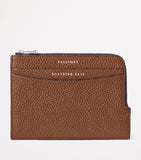 Aspinal of London leather zipped travel wallet - British product