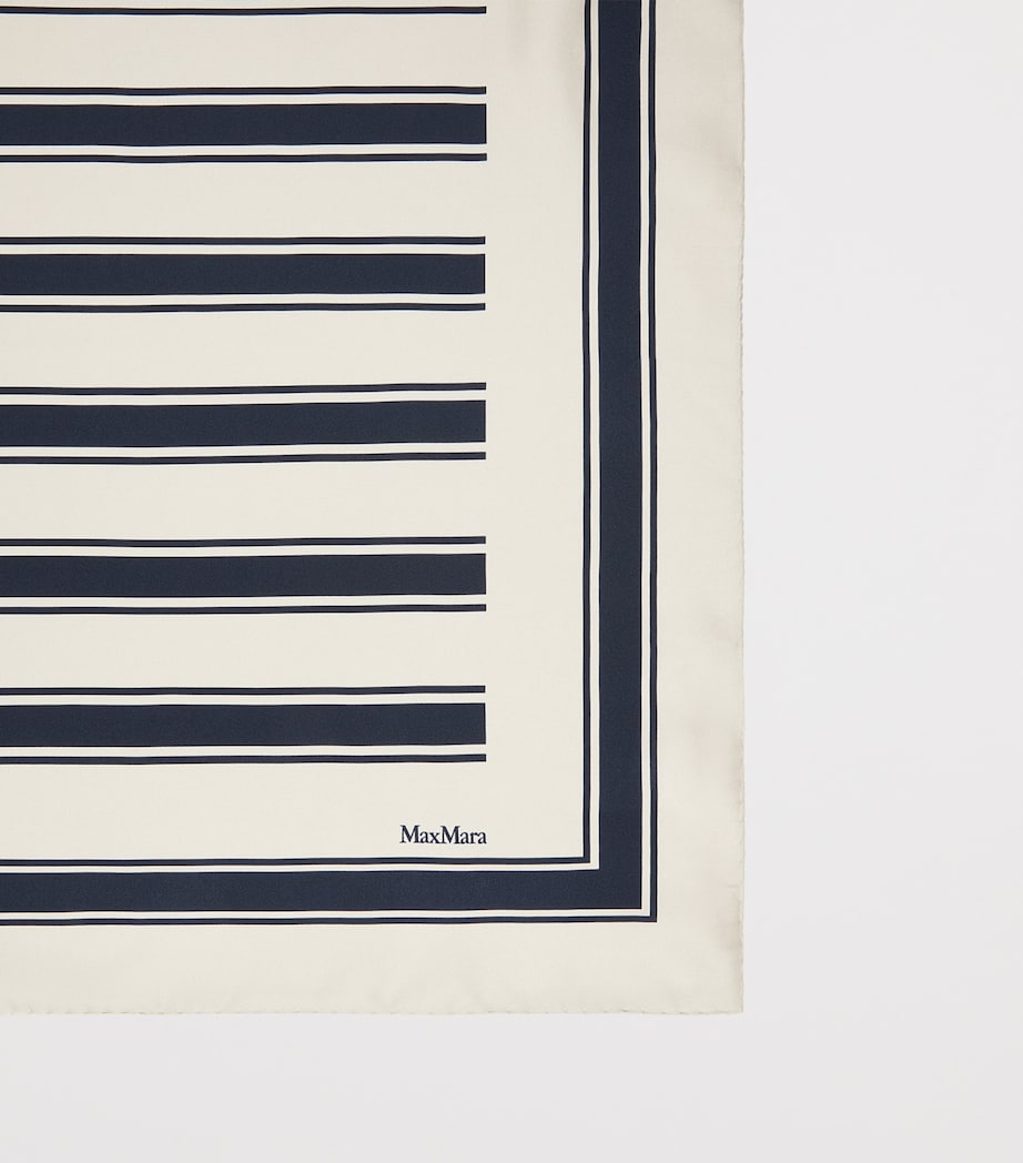 Max Mara silk printed scarf (British brand)