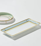 GINORI 1735 Porcelain Colonna Diva Rectangular Change Tray 28cm, UK version