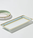 GINORI 1735 Porcelain Colonna Diva Rectangular Change Tray 28cm, UK version