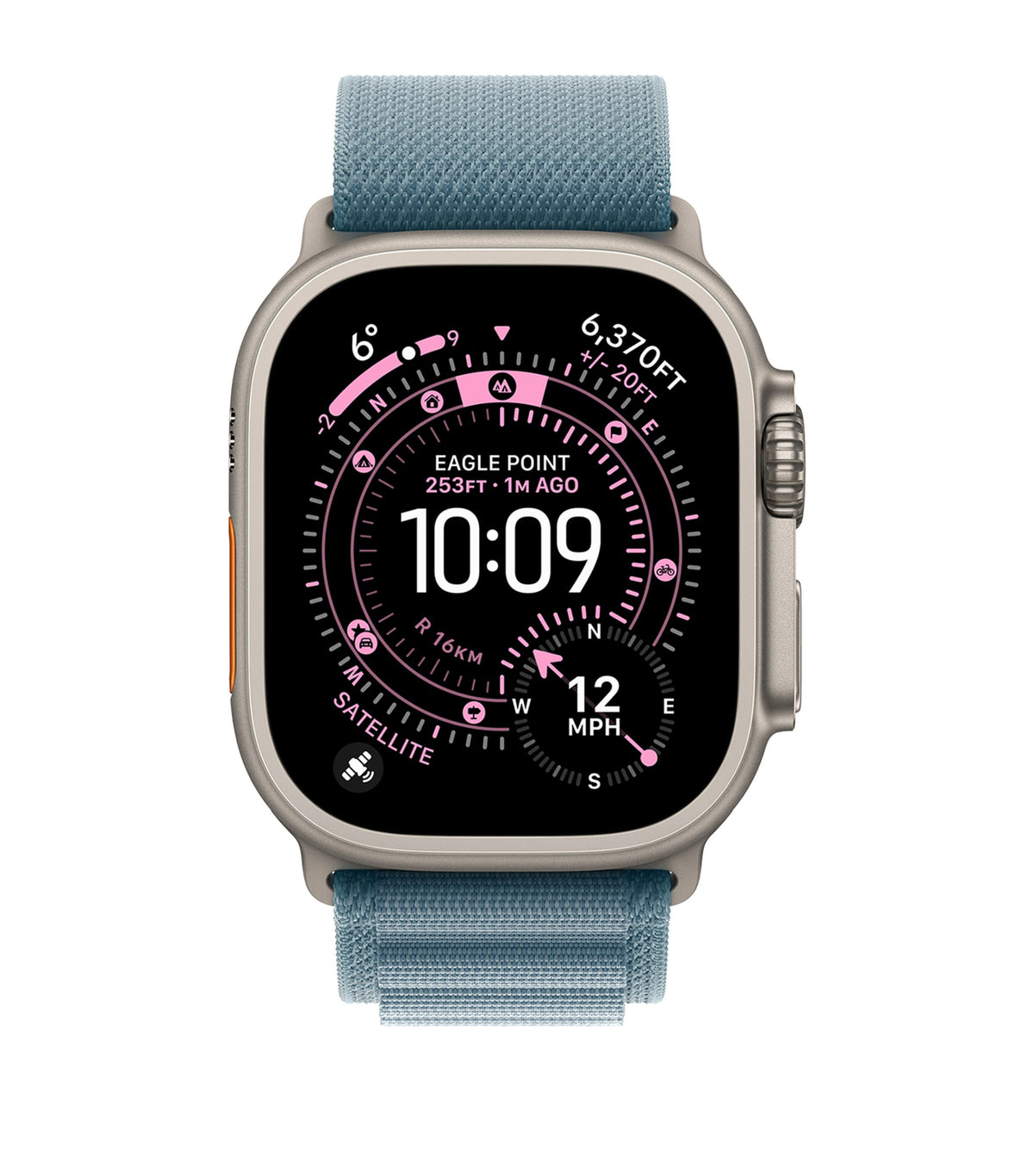 Apple Watch Ultra 3 Natural Light Blue Alpine Loop 49mm - British product