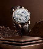 Jaeger-LeCoultre Duometre Chronograph Moon watch pink gold 42.5mm, UK version