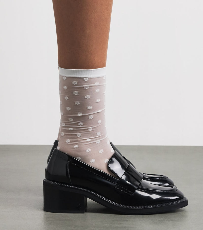 Wolford daisy mid-calf socks - British product
