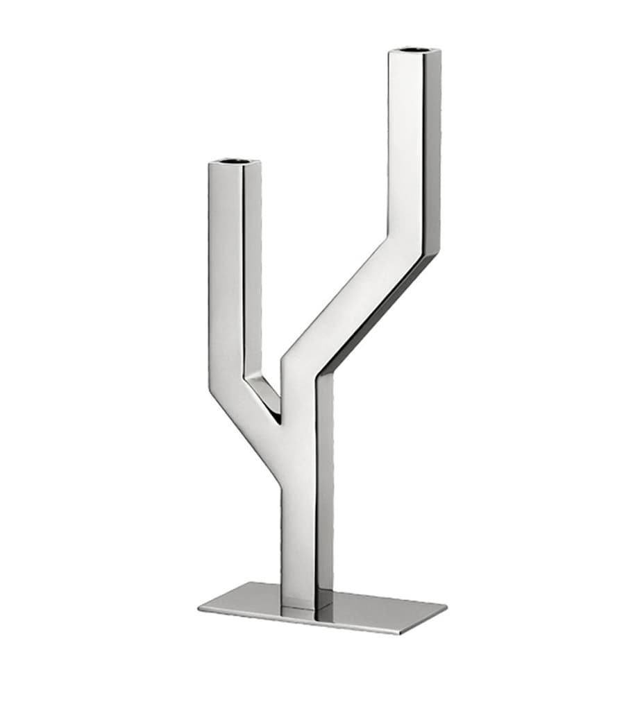 Christofle Arborescence stainless steel candelabra (British brand)