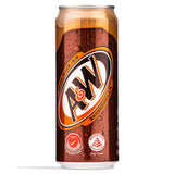 A&W root beer Malaysian version carbonated drink - British product