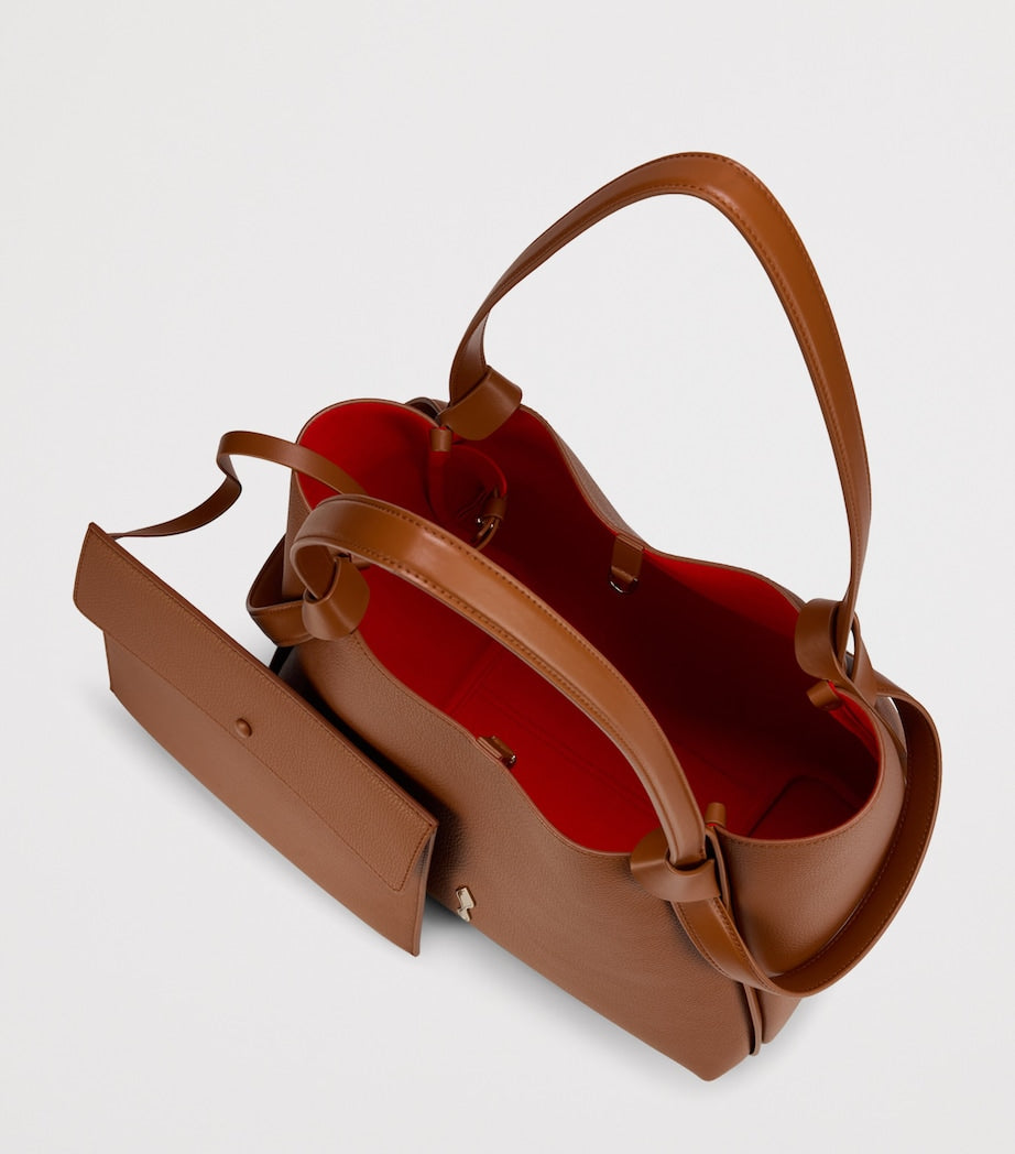 Christian Louboutin Bettina small leather tote bag, imported from the UK