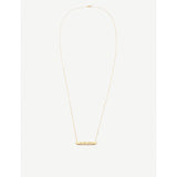 Littlesmith gold-plated personalised 13 character necklace, UK version
