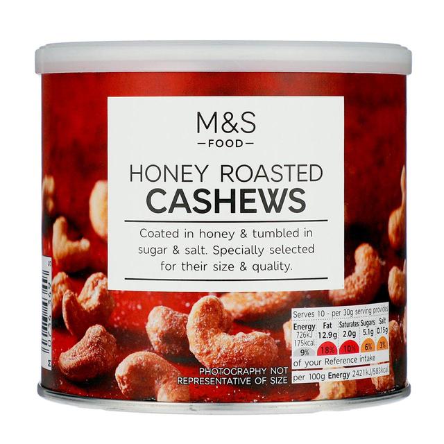 M&S Honey Roasted Cashews   300g GOODS M&S   