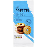 M&S Salted Pretzel Thins   80g GOODS M&S   