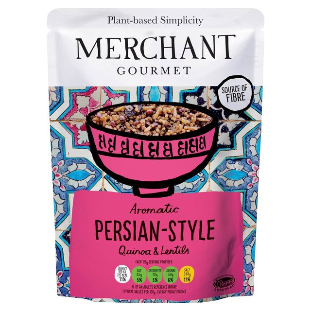 Merchant Gourmet Persian-Style Quinoa & Lentils   250g