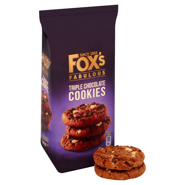 Fox's  Biscuits Triple Chocolate Chunkie Cookie   180g GOODS M&S   