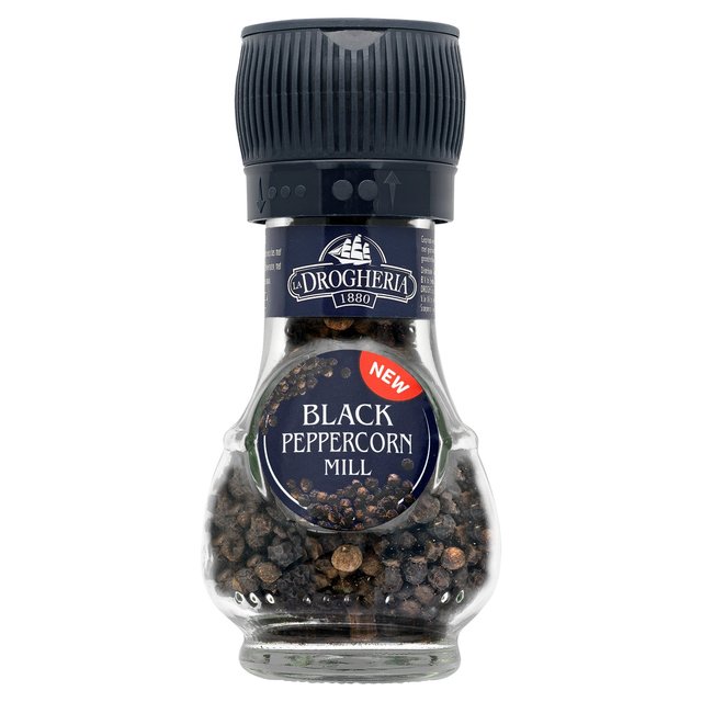 Drogheria & Alimentari Black Pepper Corns Mill   45g GOODS M&S   