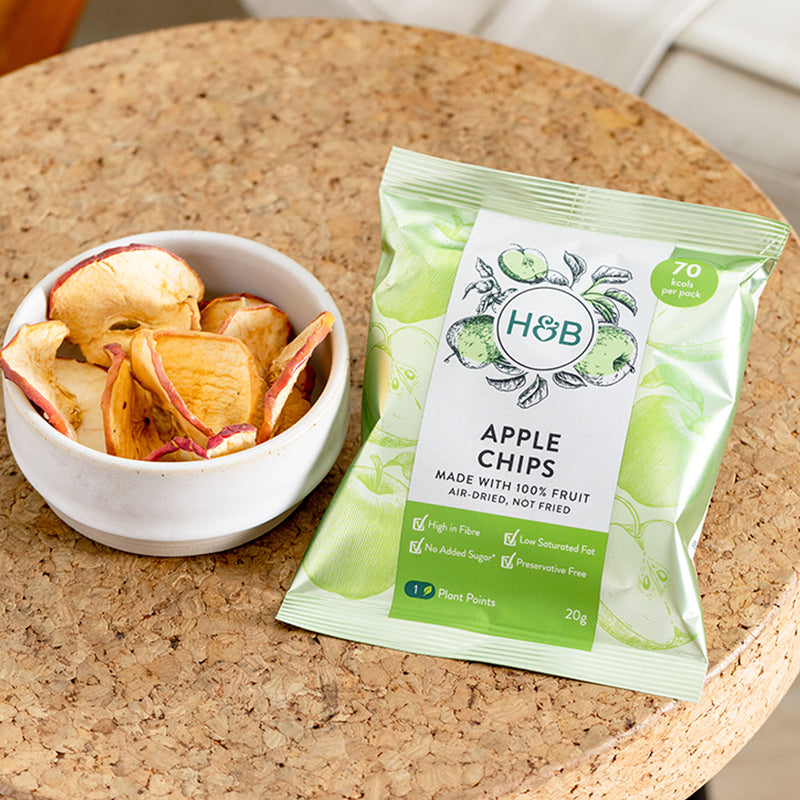 Holland & Barrett Apple Chips Snack 20g - British product