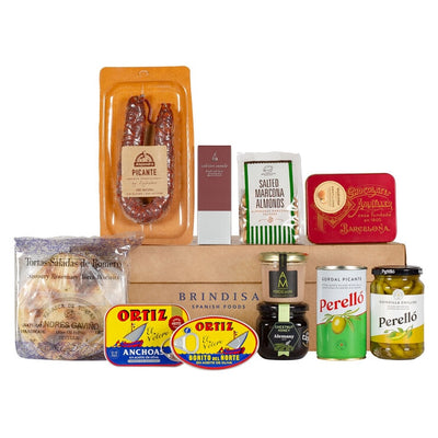 Sélection de boîte dégustation espagnole Brindisa