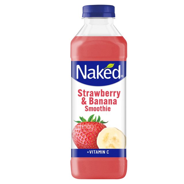 Naked Strawberry & Banana Smoothie   750ml GOODS M&S   