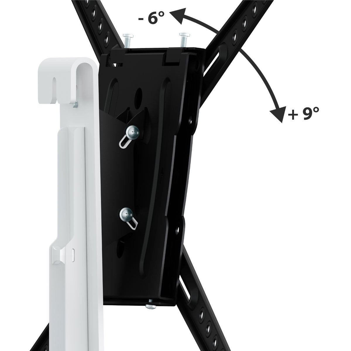 AVF Kelso against the wall TV stand 80 inch white (British brand)