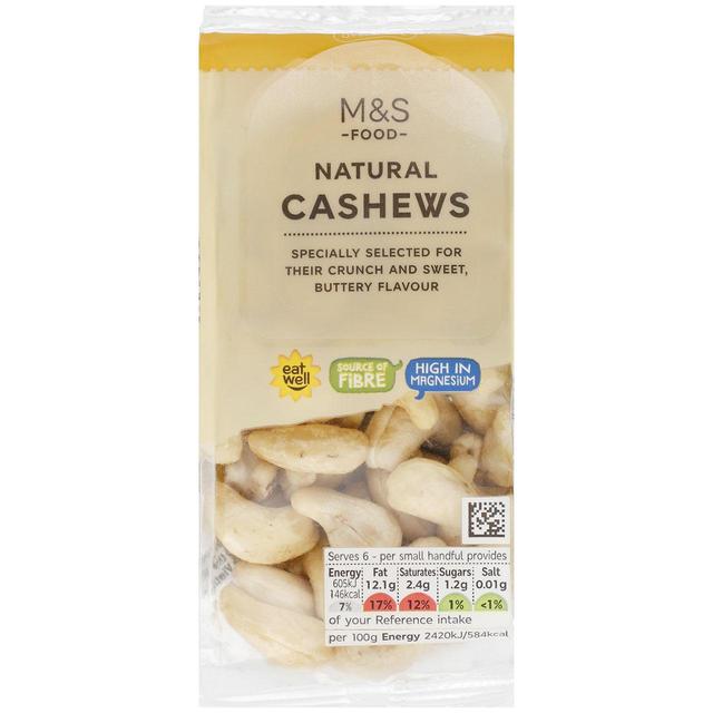 M&S Natural Cashew Nuts   150g GOODS M&S   