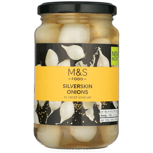 M&S Sweet Silver Skin Onions   340g