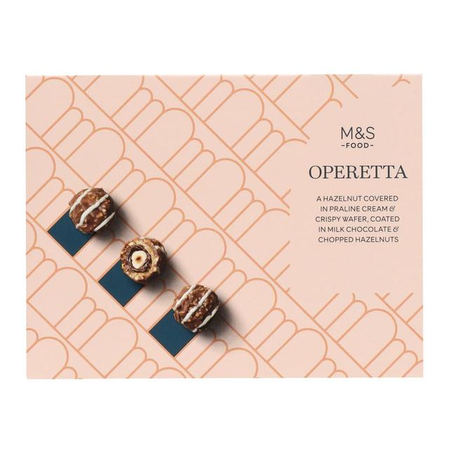 M&S Operetta Milk Chocolate Coated Hazelnuts   150g