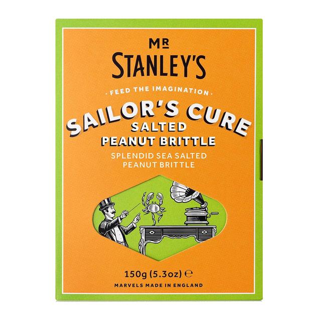 Mr Stanley's Sailors Cure Peanut Brittle   150g GOODS M&S   