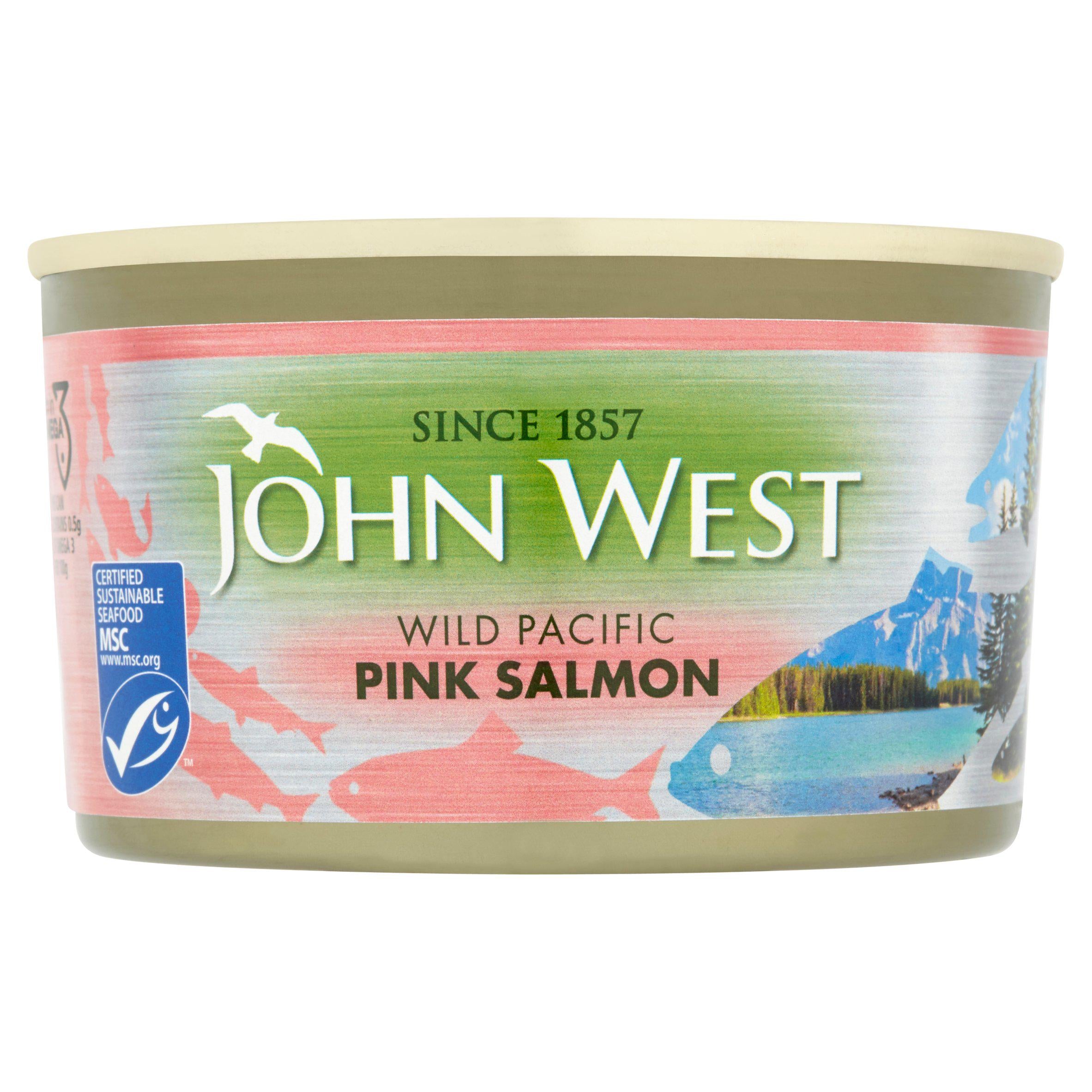 John West Wild Pacific Pink Salmon 213g GOODS Sainsburys   