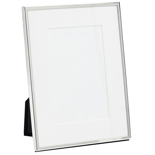 M&S Elegant Metal Photo Frame Silver 4X6in