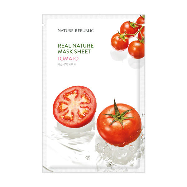 Nature Republic tomato sheet mask, imported from the UK