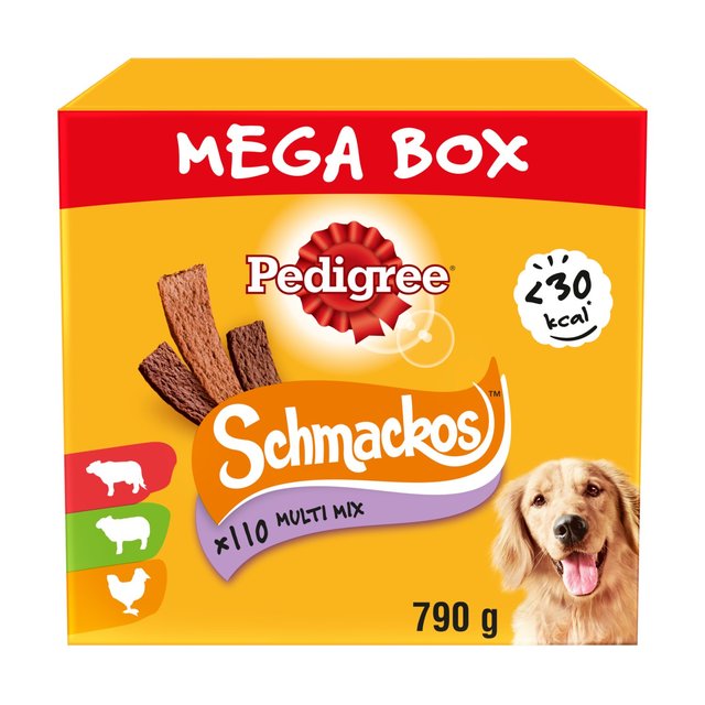 Pedigree Schmackos Adult Dog Treats Meaty Multi Mix    110 x 8g