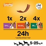 Pedigree Schmackos Adult Dog Treats Meaty Multi Mix    110 x 8g GOODS M&S   