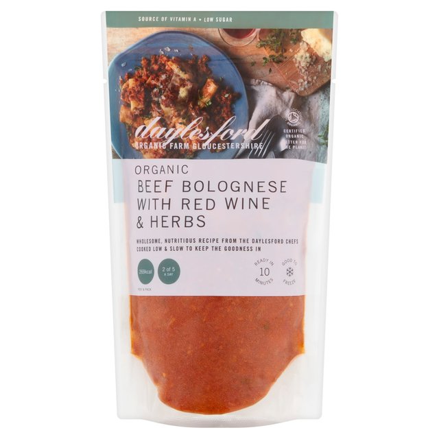 Daylesford Organic Beef Bolognese with Red Wine & Herbs   550g