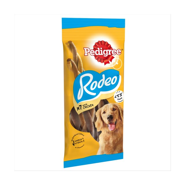 Pedigree Rodeo Adult Dog Treats Chicken    123g GOODS M&S   