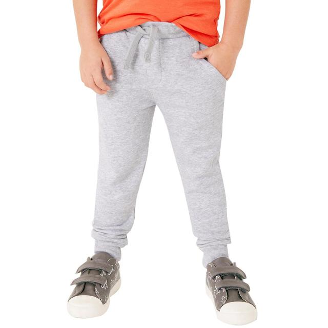 M&S Boys Draw Cord Joggers Grey 4-5 Years