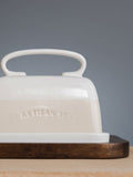 Artisan Street White Butter Dish Set