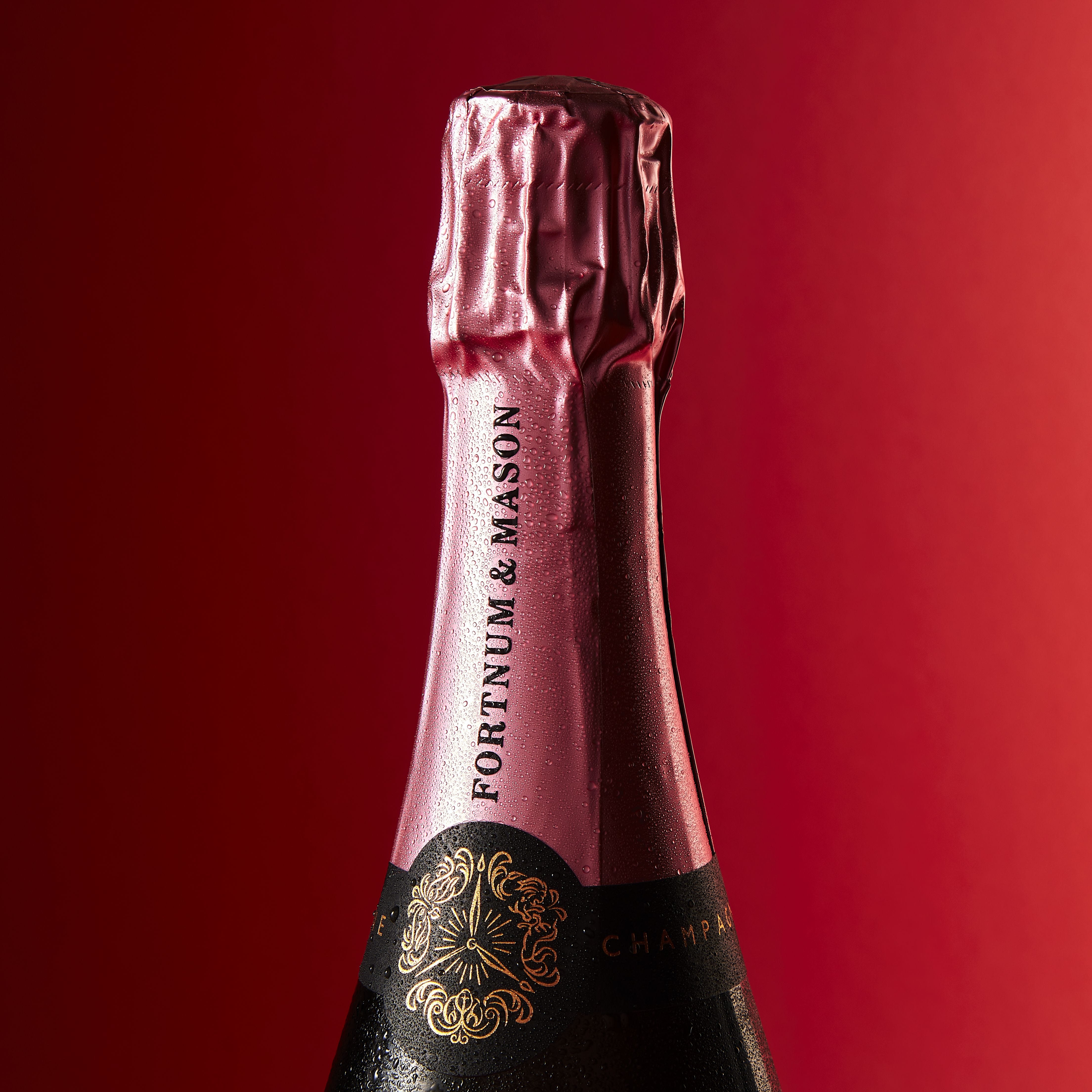 Fortnum's Brut Rosé Champagne 75cl, imported from the UK