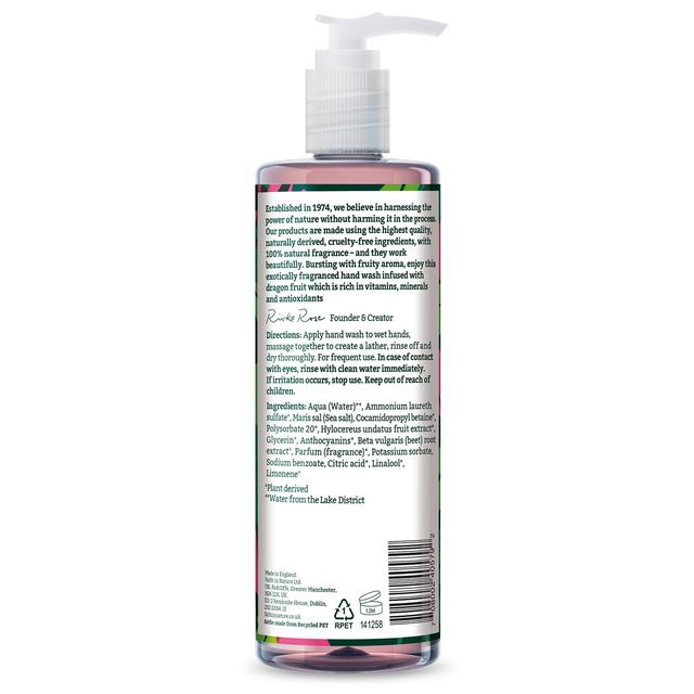 Faith in Nature Dragon Fruit Hand Wash   400ml GOODS M&S   