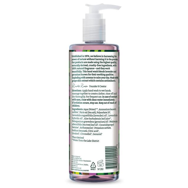 Faith in Nature Lavender & Geranium Hand Wash   400ml GOODS M&S   