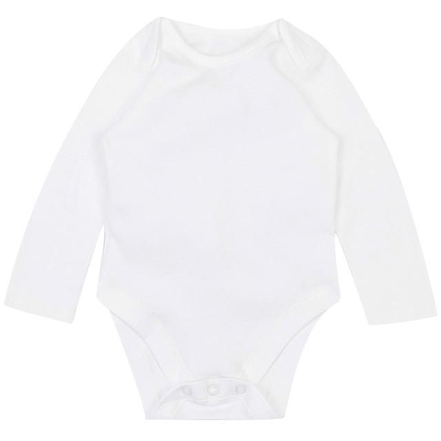 M&S Baby Cotton Long Sleeve Bodysuits 7 Pack White GOODS M&S   