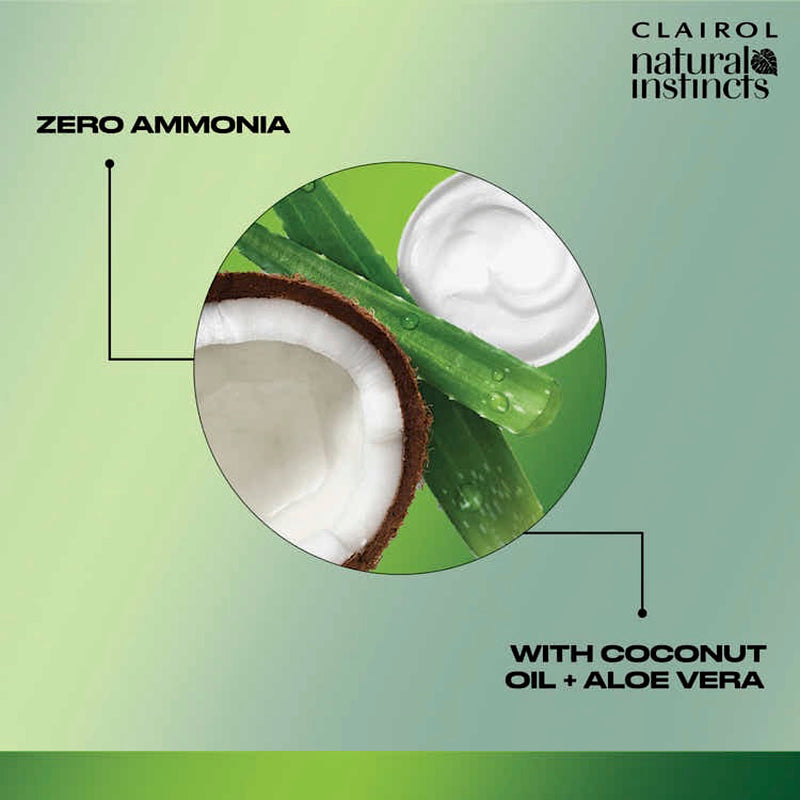Clairol Natural Instincts Black 2 hair dye, imported from the UK